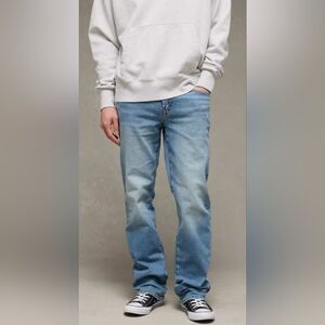 American Eagle Outfitters Faded Light Blue Boot Cut Jeans Sz 32 X 30